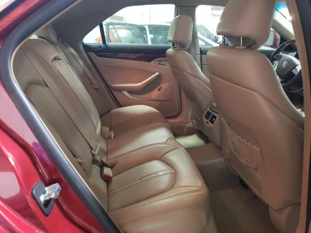 1G6DG577680213272 - 2008 CADILLAC CTS RED photo 10