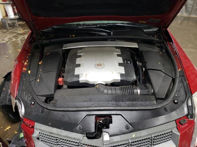 1G6DG577680213272 - 2008 CADILLAC CTS RED photo 11