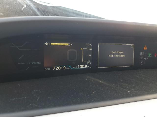 JTDKARFP2H3023773 - 2017 TOYOTA PRIUS PRIM ვერცხლისფერი ფოტო 9