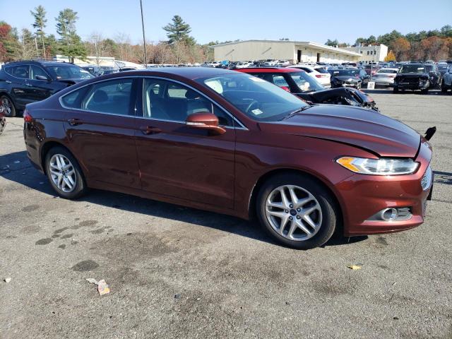 3FA6P0HD7FR192318 - 2015 FORD FUSION SE BROWN photo 4