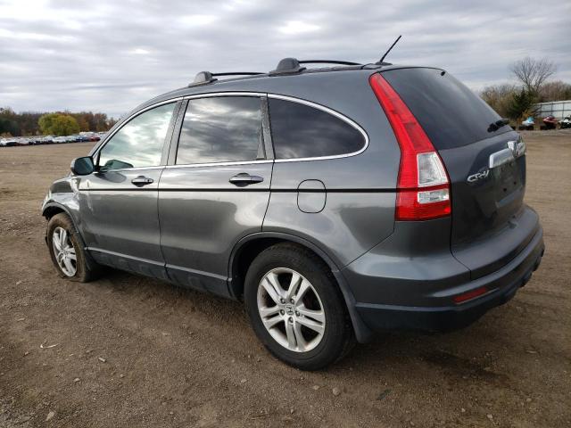 5J6RE4H78BL080497 - 2011 HONDA CR-V EXL GRAY photo 2