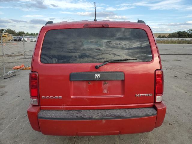 1D4PT4GK3BW605119 - 2011 DODGE NITRO HEAT RED photo 6