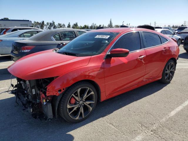 2HGFC2F89LH509435 - 2020 HONDA CIVIC SPORT RED photo 1