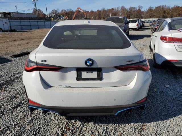 WBY83FB07RFR70446 - 2024 BMW I4 XDRIVE 40 WHITE photo 6