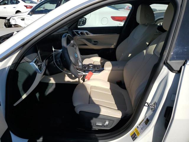WBY83FB07RFR70446 - 2024 BMW I4 XDRIVE 40 WHITE photo 7