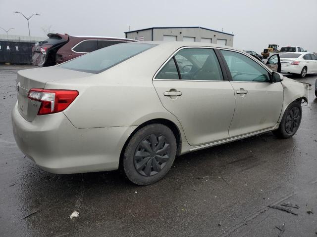 4T4BF1FK3ER346521 - 2014 TOYOTA CAMRY L BEIGE photo 3