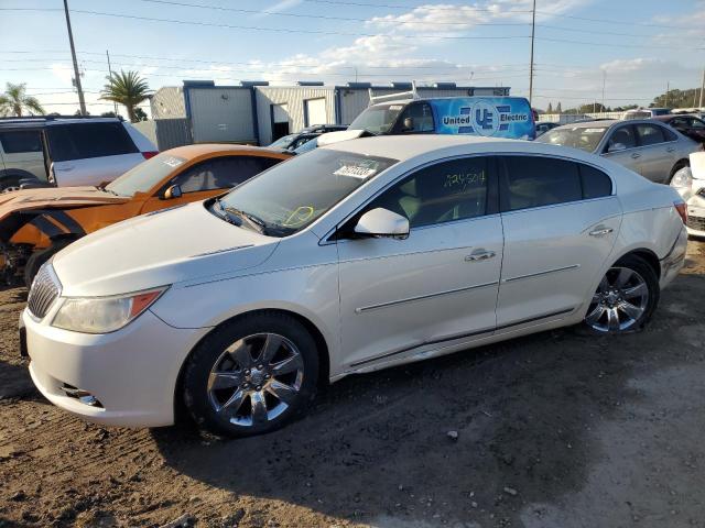 1G4GE5ED4BF169085 - 2011 BUICK LACROSSE CXS WHITE photo 1