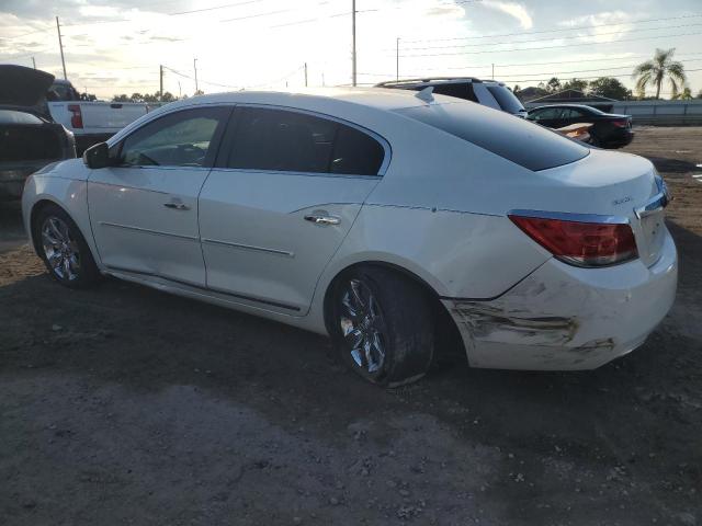 1G4GE5ED4BF169085 - 2011 BUICK LACROSSE CXS WHITE photo 2