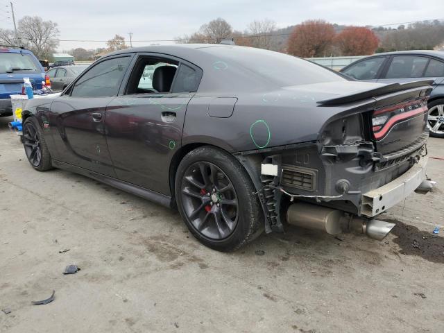 2C3CDXGJ2GH235891 - 2016 DODGE CHARGER R/T SCAT PACK GRAY photo 2