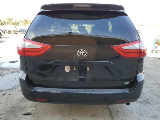 5TDKK3DC0FS579442 - 2015 TOYOTA SIENNA LE BLACK photo 6