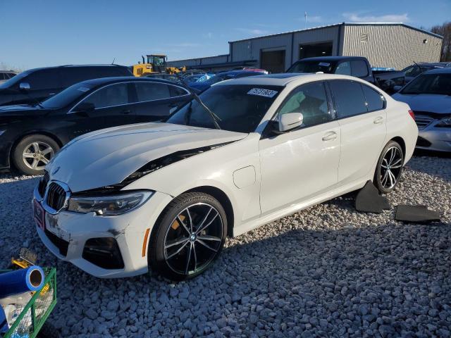 3MW5P9J06M8B75463 - 2021 BMW 330XE Blanco foto 1