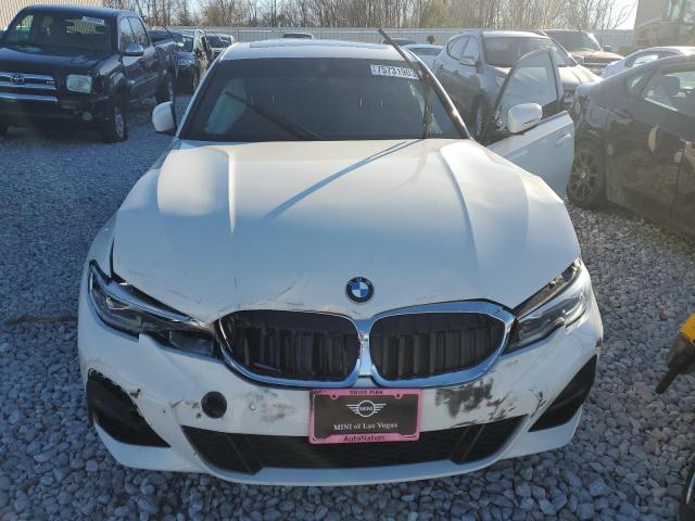 3MW5P9J06M8B75463 - 2021 BMW 330XE WHITE photo 5