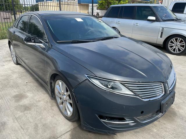 3LN6L2GK4FR615739 - 2015 LINCOLN MKZ GRAY photo 1