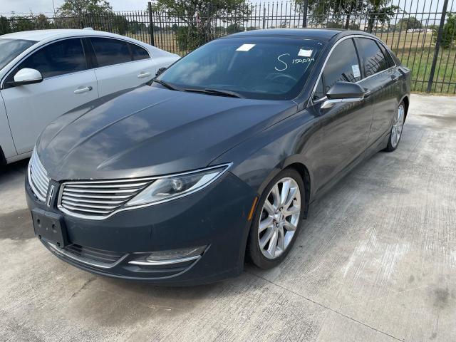 3LN6L2GK4FR615739 - 2015 LINCOLN MKZ GRAY photo 2