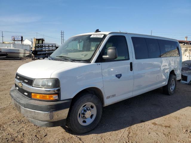 1GAZGPFG8K1205958 - 2019 CHEVROLET EXPRESS G3 LT WHITE photo 1