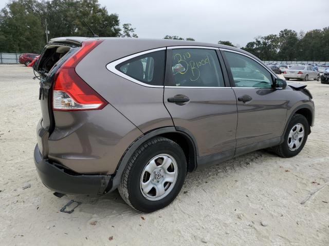 5J6RM3H34CL017652 - 2012 HONDA CR-V LX BROWN photo 3