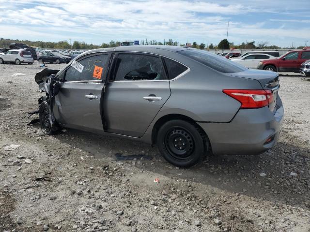 3N1AB7AP9HL657044 - 2017 NISSAN SENTRA S GRAY photo 2