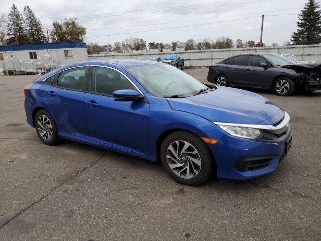 19XFC2F78GE005692 - 2016 HONDA CIVIC EX BLUE photo 4