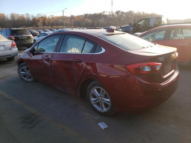 1G1BE5SM4H7122914 - 2017 CHEVROLET CRUZE LT RED photo 2