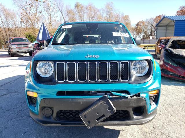 ZACNJDAB7MPM33760 - 2021 JEEP RENEGADE SPORT BLUE photo 5