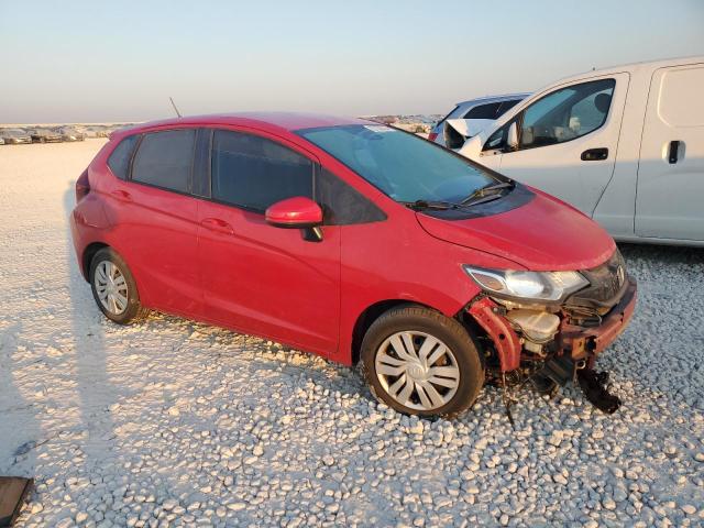 3HGGK5H50FM787495 - 2015 HONDA FIT LX RED photo 4