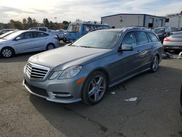 WDDHH8JB1CA596184 - 2012 MERCEDES-BENZ E 350 4MATIC WAGON SILVER photo 1