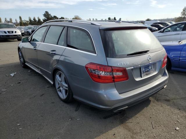 WDDHH8JB1CA596184 - 2012 MERCEDES-BENZ E 350 4MATIC WAGON SILVER photo 2