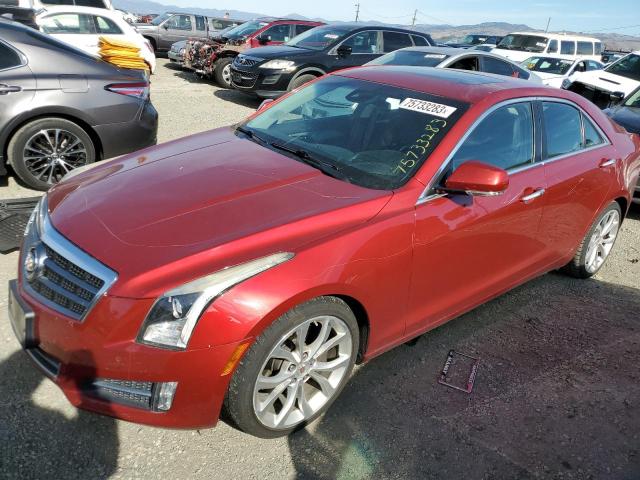 1G6AE5S3XE0105505 - 2014 CADILLAC ATS PREMIUM BURGUNDY photo 1