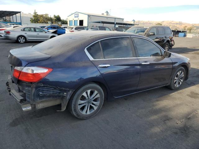 1HGCR2F30DA258147 - 2013 HONDA ACCORD LX BLUE photo 3