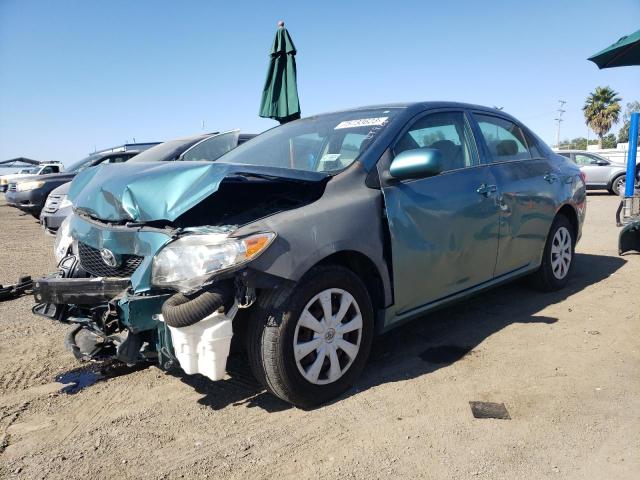 2T1BU40E09C105897 - 2009 TOYOTA COROLLA BASE TEAL photo 1