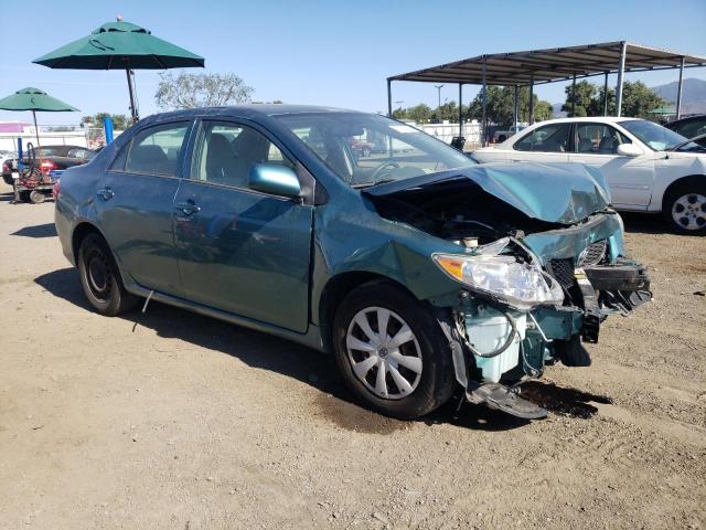 2T1BU40E09C105897 - 2009 TOYOTA COROLLA BASE TEAL photo 4