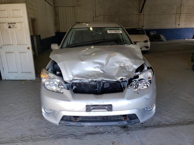 2T1KR32E48C694573 - 2008 TOYOTA COROLLA MA XR SILVER photo 5