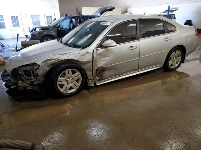 2G1WB5EK3A1223210 - 2010 CHEVROLET IMPALA LT SILVER photo 1