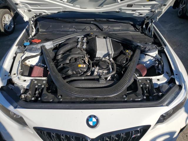 WBS2U7C02L7E81264 - 2020 BMW M2 COMPETITION WHITE photo 11