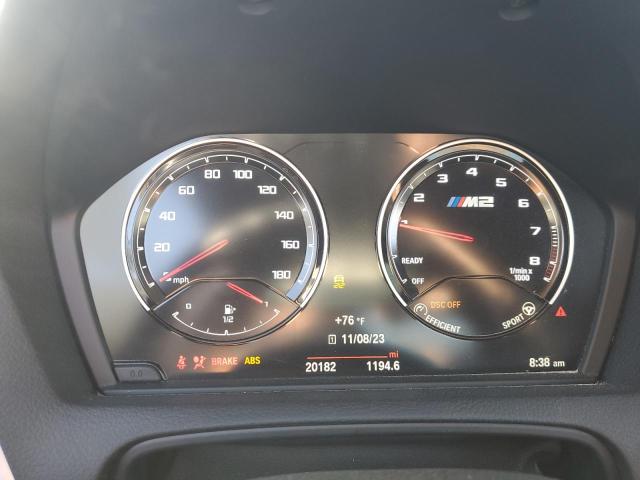 WBS2U7C02L7E81264 - 2020 BMW M2 COMPETITION თეთრი ფოტო 9