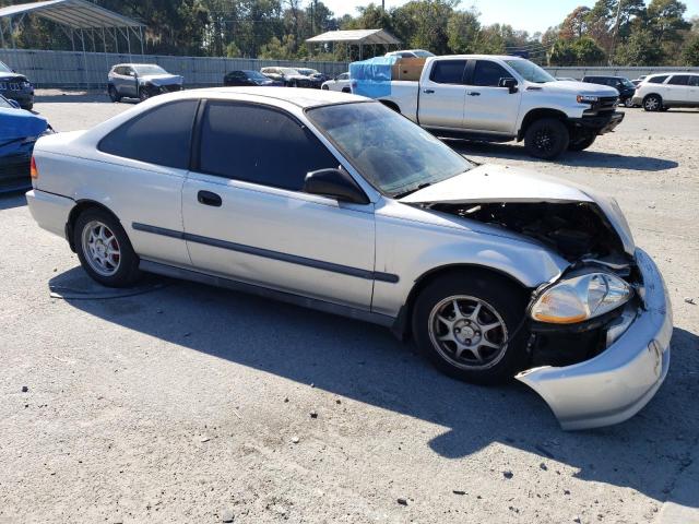 1HGEJ7228VL011491 - 1997 HONDA CIVIC HX SILVER photo 4