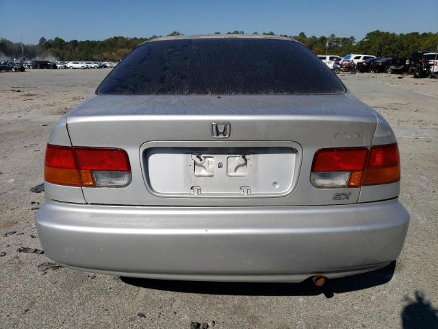 1HGEJ7228VL011491 - 1997 HONDA CIVIC HX SILVER photo 6