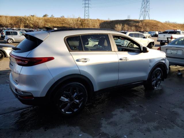 KNDP6CAC4N7958869 - 2022 KIA SPORTAGE S SILVER photo 3