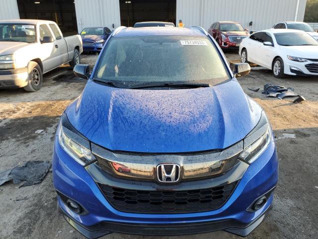 3CZRU5H19KG713266 - 2019 HONDA HR-V SPORT BLUE photo 5