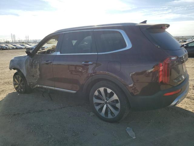 5XYP64HC9LG072901 - 2020 KIA TELLURIDE S BURGUNDY photo 2