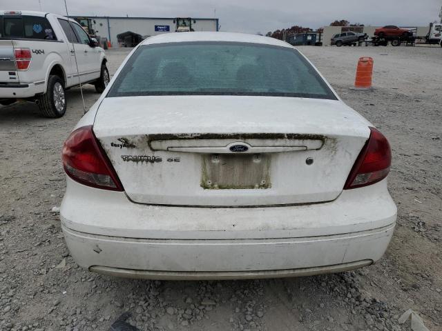 1FAFP53UX4A122212 - 2004 FORD TAURUS SE WHITE photo 6