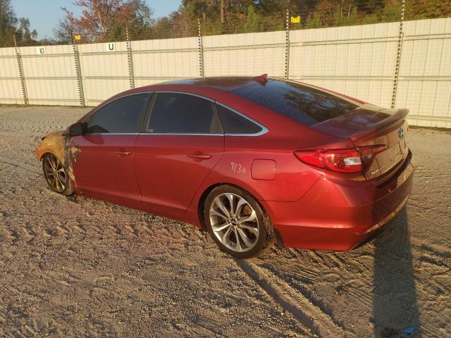 5NPE24AF5GH311706 - 2016 HYUNDAI SONATA SE BURGUNDY photo 2