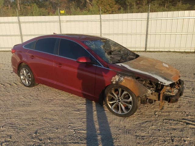 5NPE24AF5GH311706 - 2016 HYUNDAI SONATA SE BURGUNDY photo 4