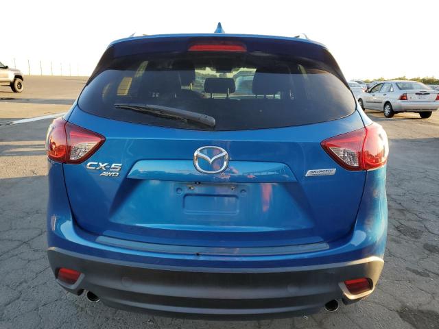 JM3KE4CY8E0338456 - 2014 MAZDA CX-5 TOURING BLUE photo 6