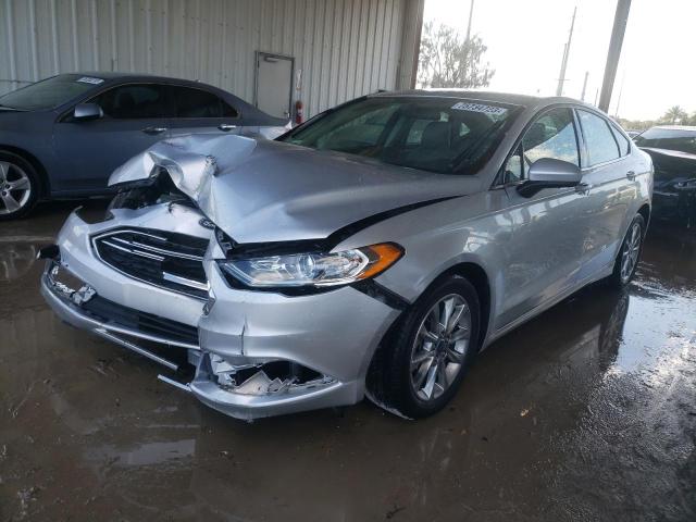 3FA6P0G73HR393194 - 2017 FORD FUSION S SILVER photo 1