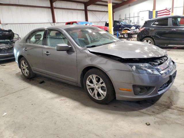 3FAHP0HA5CR101248 - 2012 FORD FUSION SE GRAY photo 4