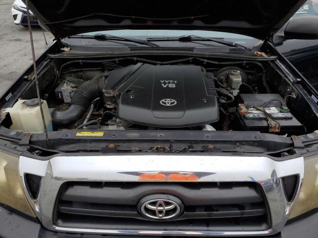 5TEUU42N47Z341840 - 2007 TOYOTA TACOMA ACCESS CAB შავი ფოტო 11