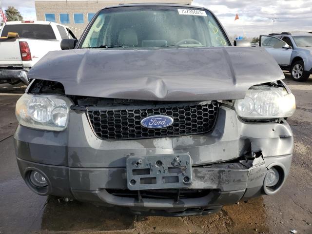 1FMCU93185KD40871 - 2005 FORD ESCAPE XLT GRAY photo 5