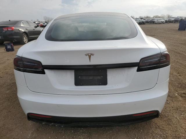 5YJSA1E56NF476634 - 2022 TESLA MODEL S WHITE photo 6