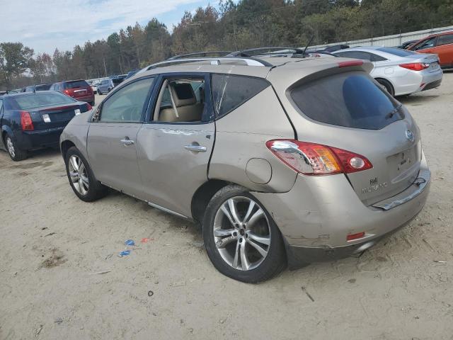 JN8AZ18W39W160588 - 2009 NISSAN MURANO S TAN photo 2